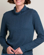 Foothill Pointelle Long Sleeve T-Neck