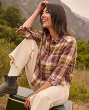 Re-Form Flannel Boxy Shirt