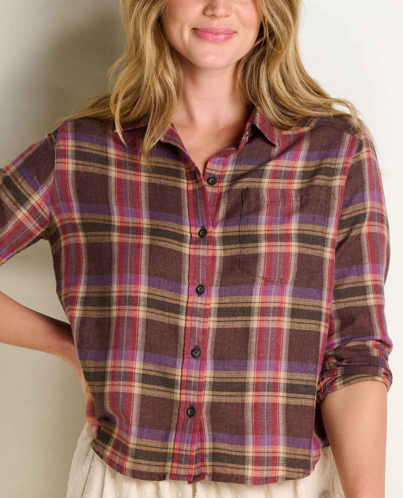 Re-Form Flannel Boxy Shirt