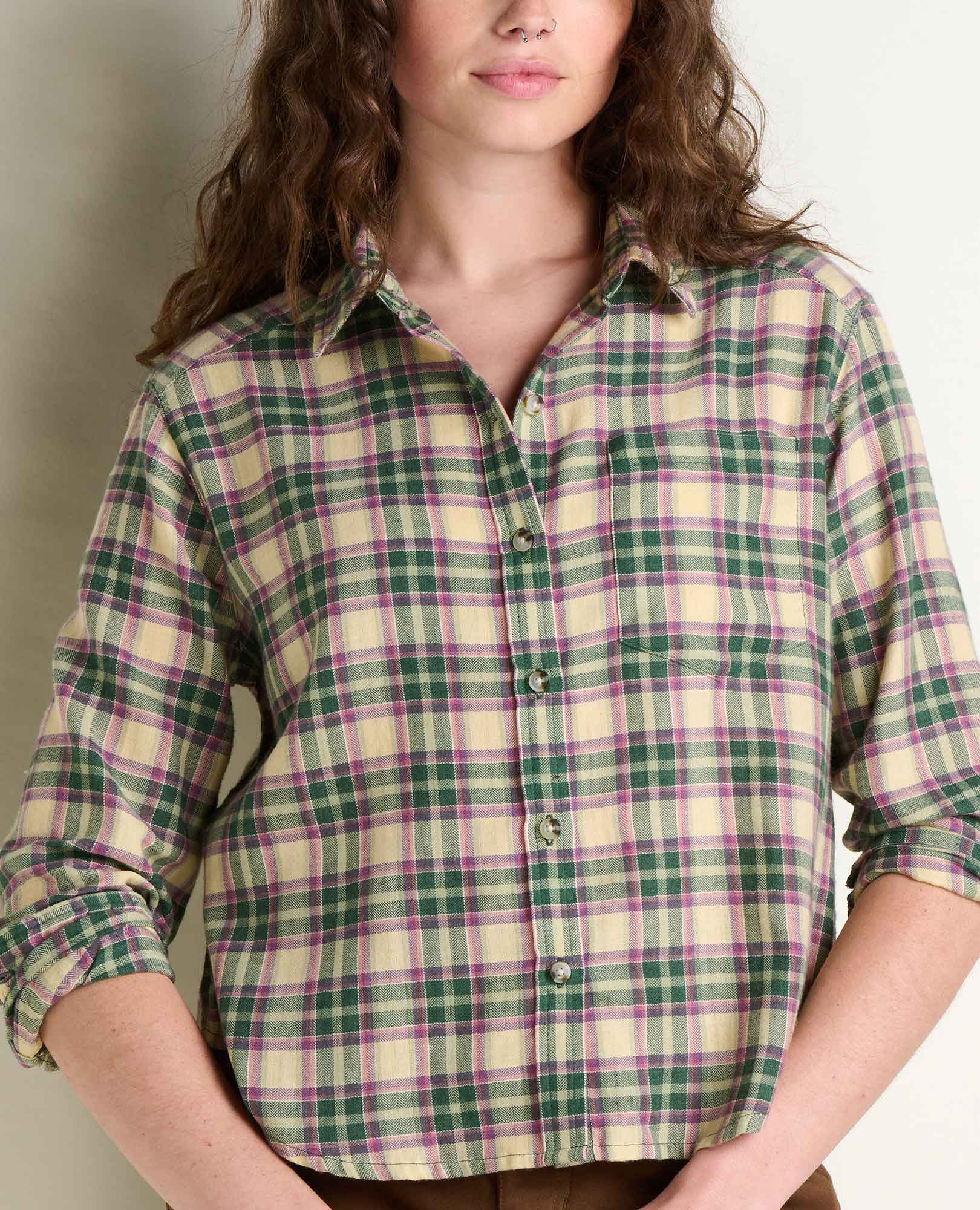 Re-Form Flannel Boxy Shirt