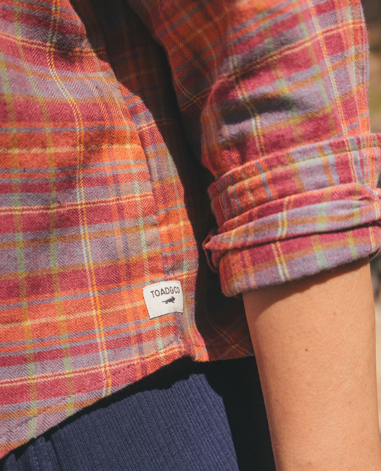 Re-Form Flannel Boxy Shirt