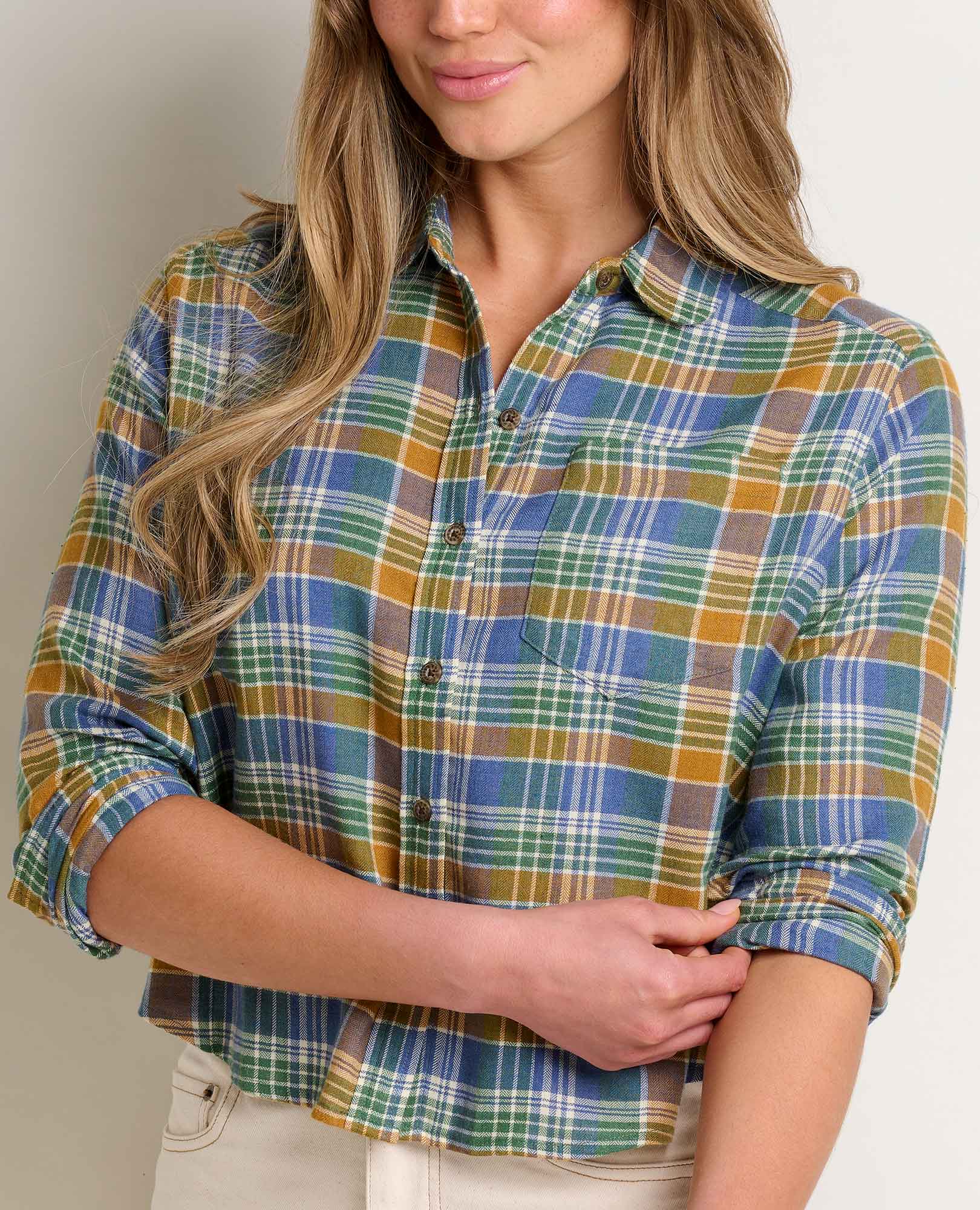 Re-Form Flannel Boxy Shirt