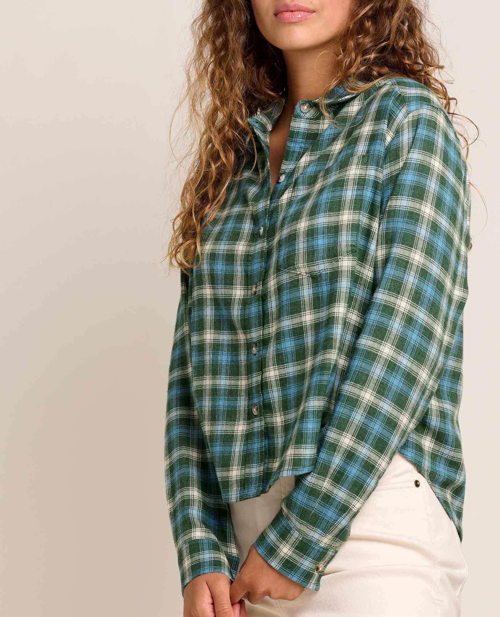 Re-Form Flannel Boxy Shirt