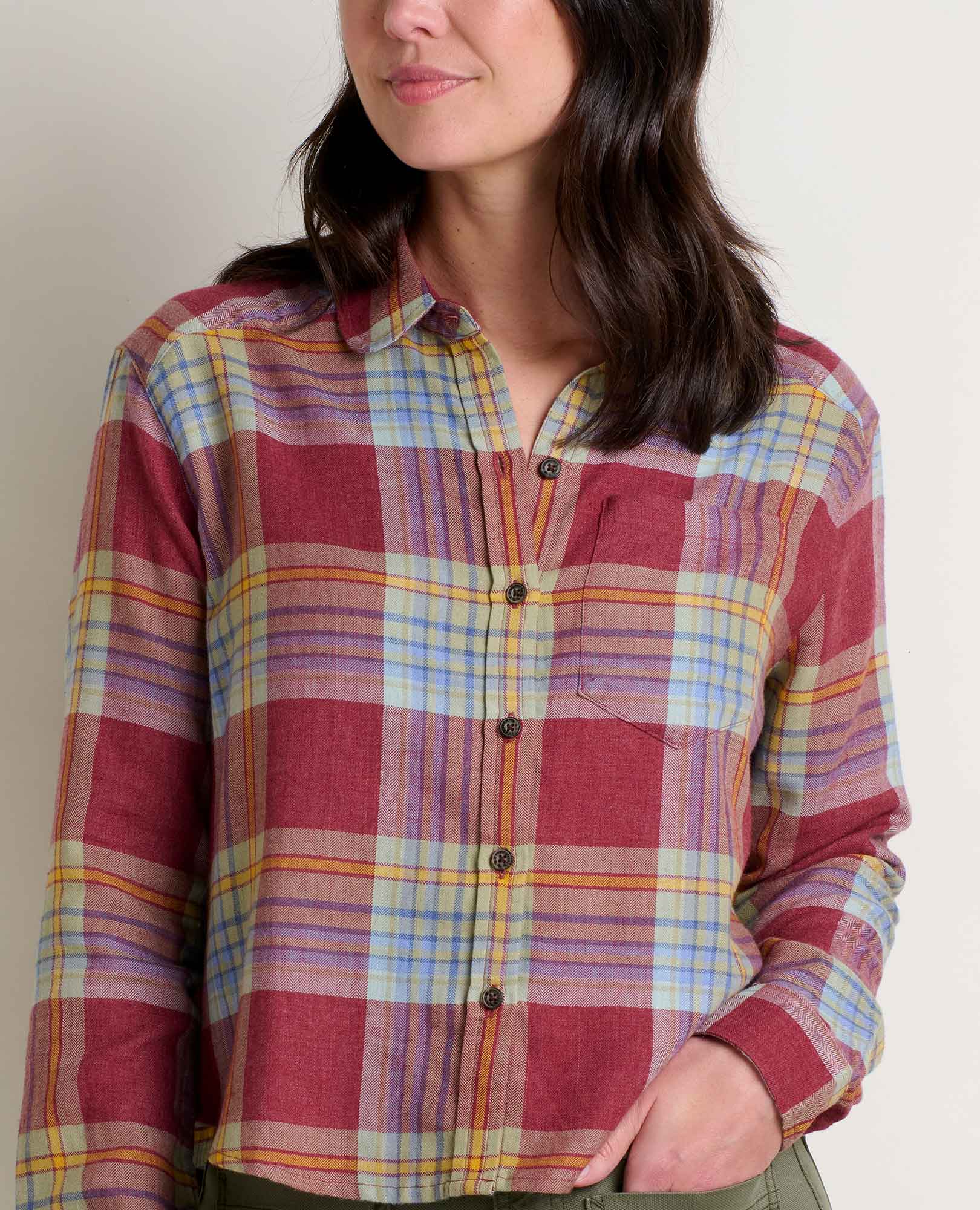 Re-Form Flannel Boxy Shirt