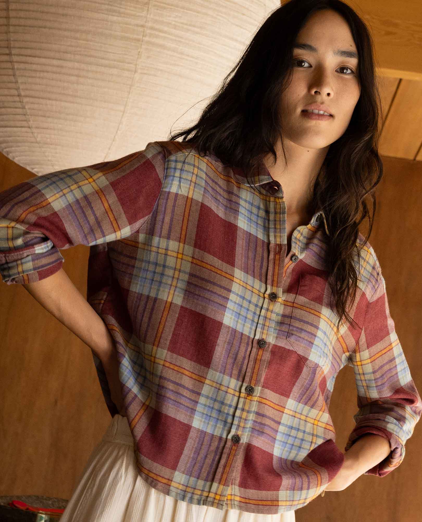 Re-Form Flannel Boxy Shirt