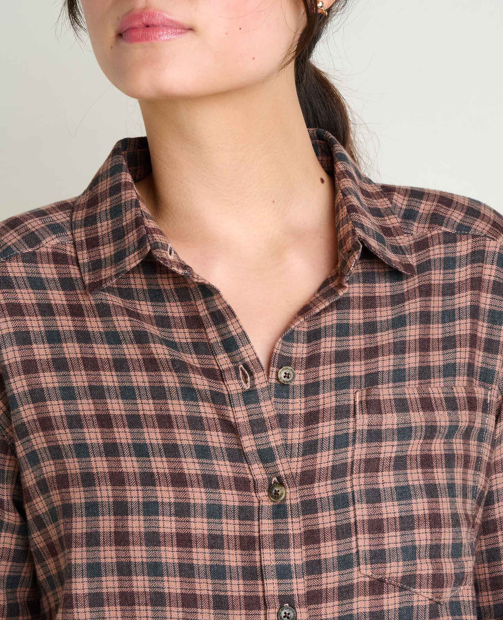 Re-Form Flannel Boxy Shirt