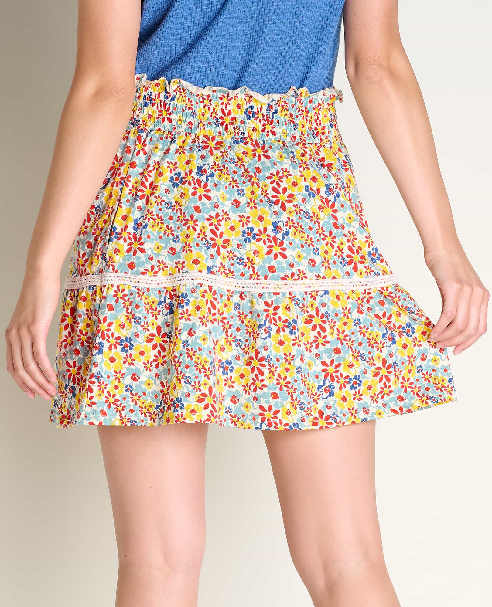 Marigold Ruffle Skirt