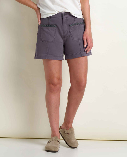 Women's Linden Canvas Short | Organic Cotton Sailor Shorts – Toad&Co