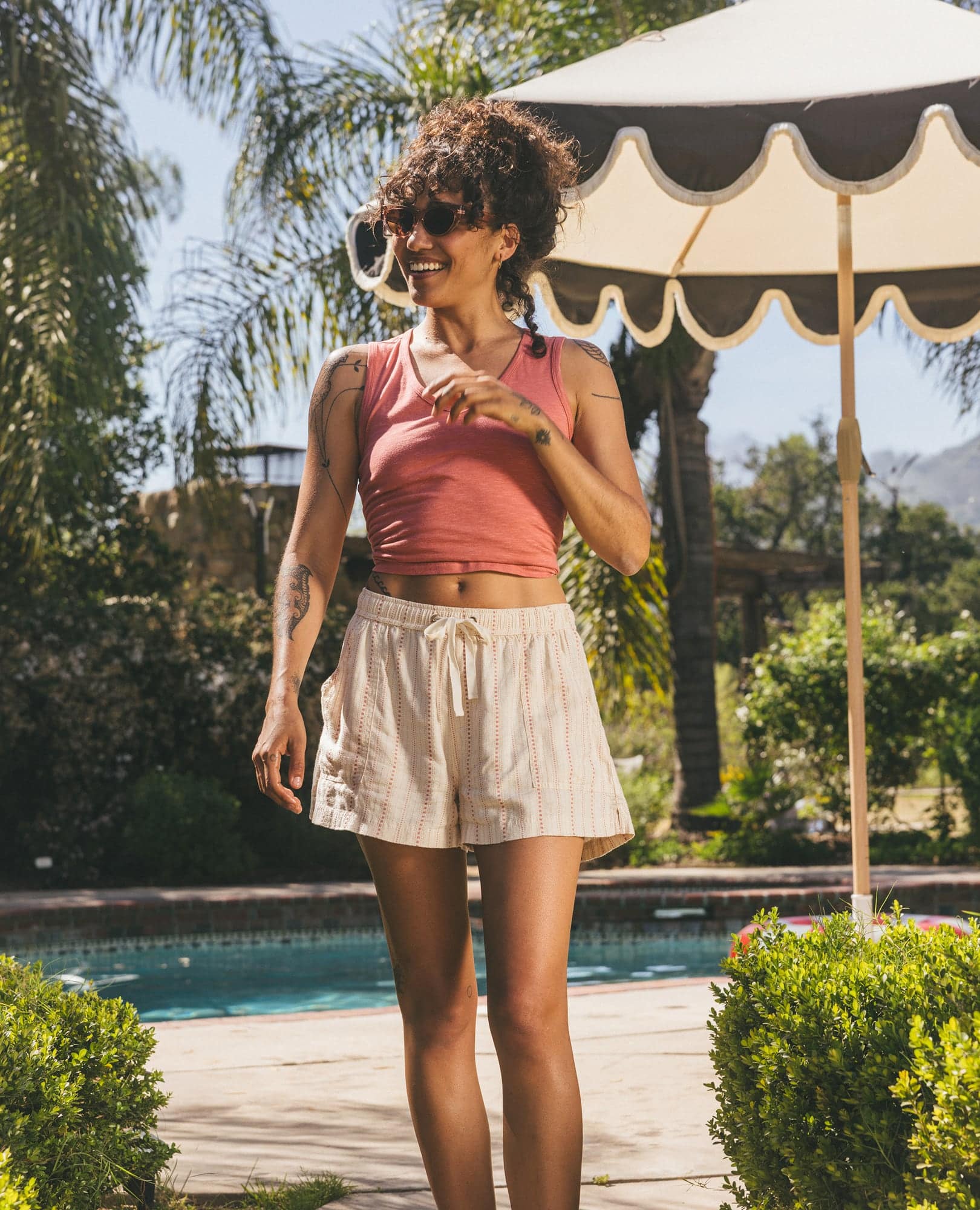 Taj Hemp Pull-On Short