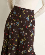 Manzana Paneled Midi Skirt