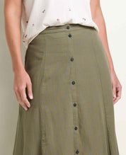 Manzana Paneled Midi Skirt