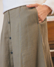 Manzana Paneled Midi Skirt