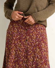 Manzana Paneled Midi Skirt