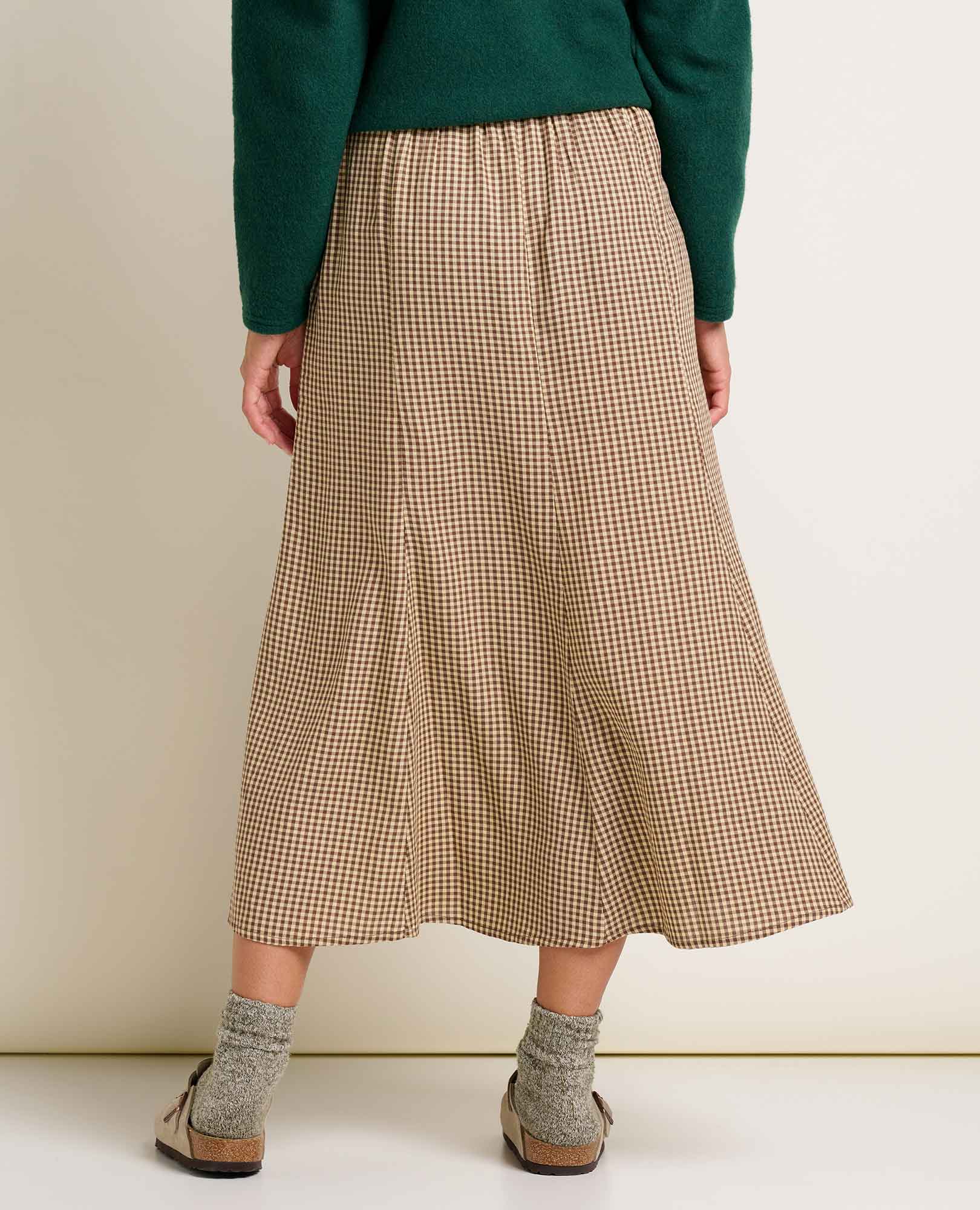 Manzana Paneled Midi Skirt