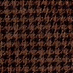 Chestnut Houndstooth Print