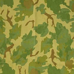 Green Olive Leaf Print