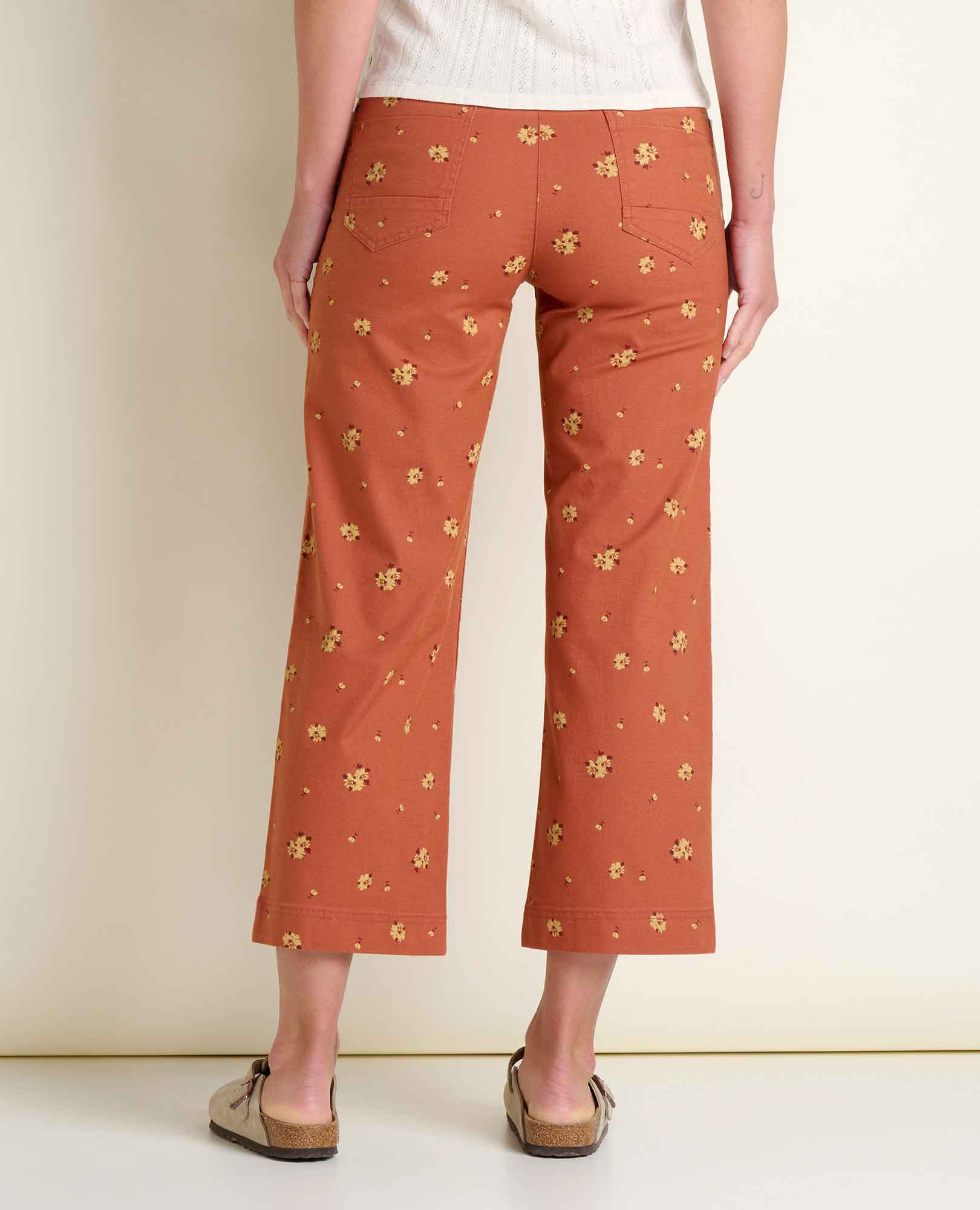 Earthworks Wide Leg Crop Pant
