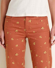 Earthworks Wide Leg Crop Pant