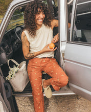 Earthworks Wide Leg Crop Pant