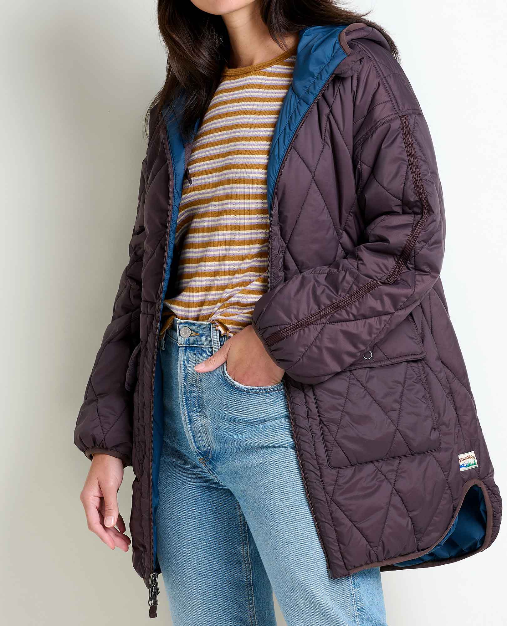 Roame Reversible Women's Quilted Parka | Toad&Co