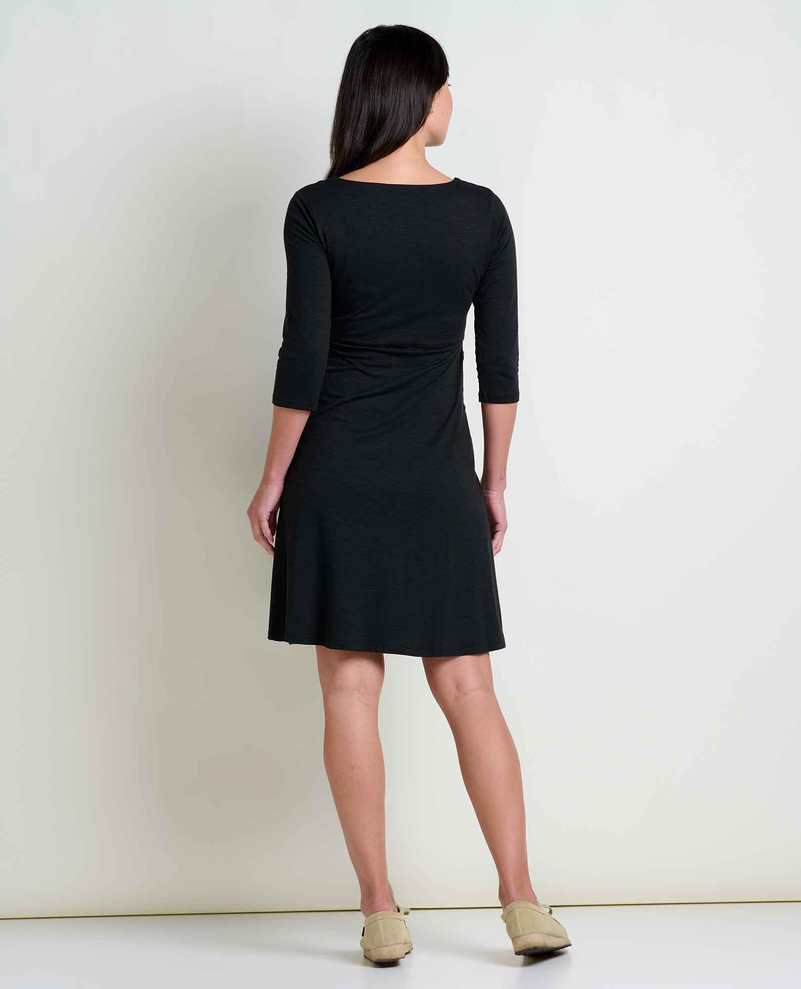 Toad&Co Women's V-Neck Tencel Dress | Ecolife Toad&Co Women's V-Neck Tencel Dress | Ecolife