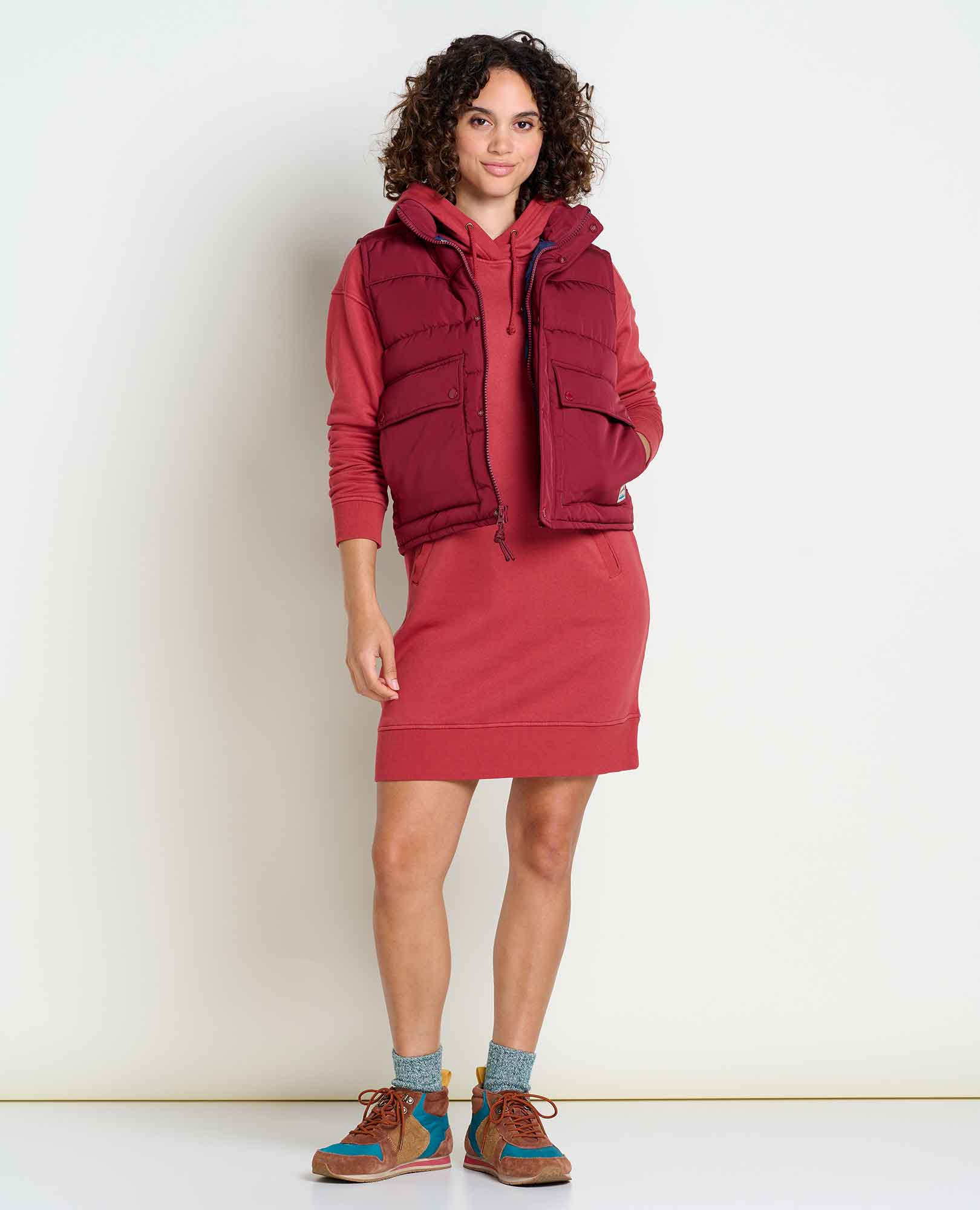 Hemp Daybreaker Hooded Dress Sundown / XS Hemp Daybreaker Hooded Dress Sundown / XS