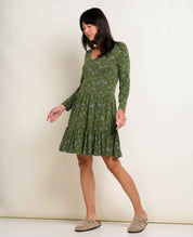 Marley Tiered Long Sleeve Dress