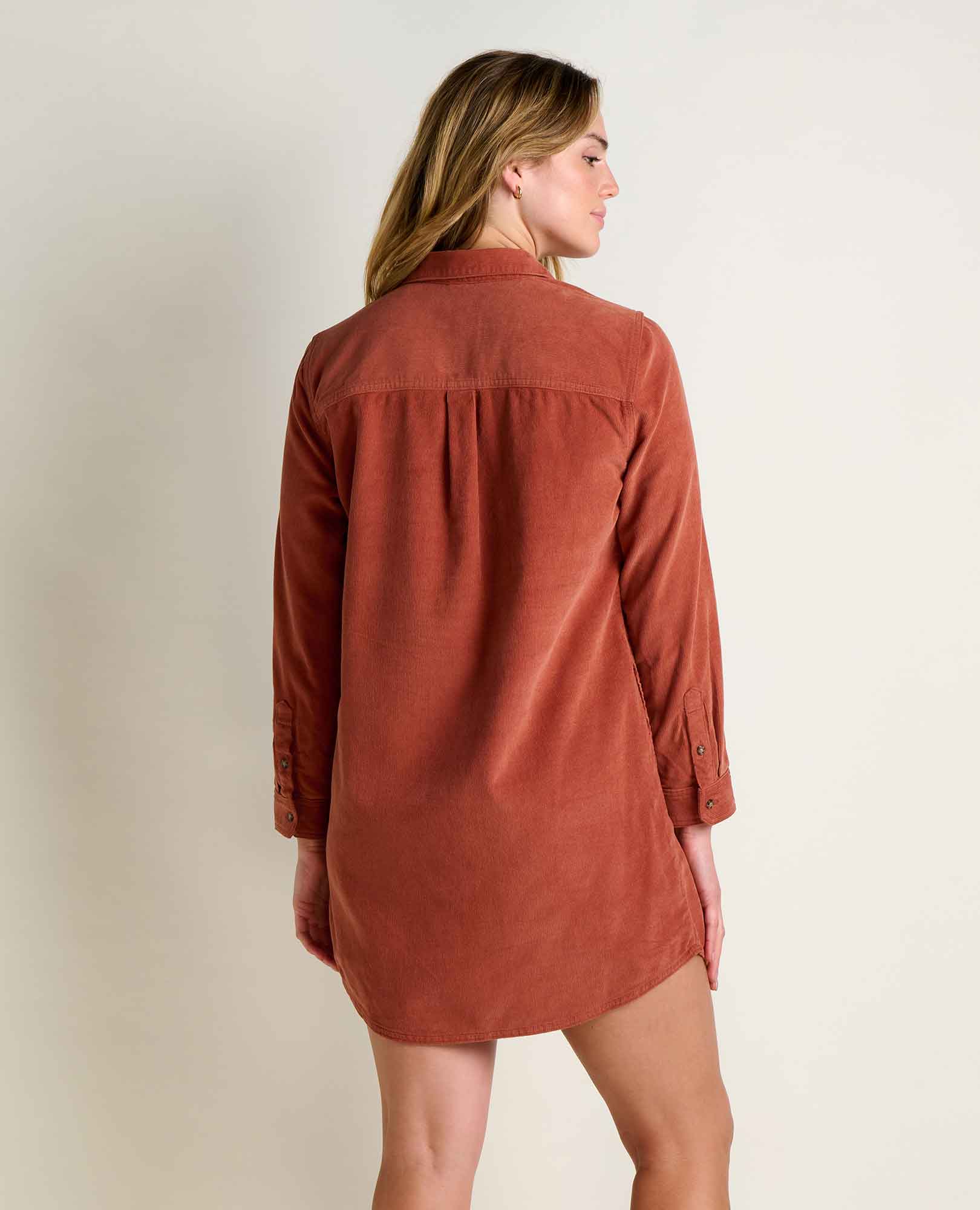 Scouter Corduroy Shirt Dress
