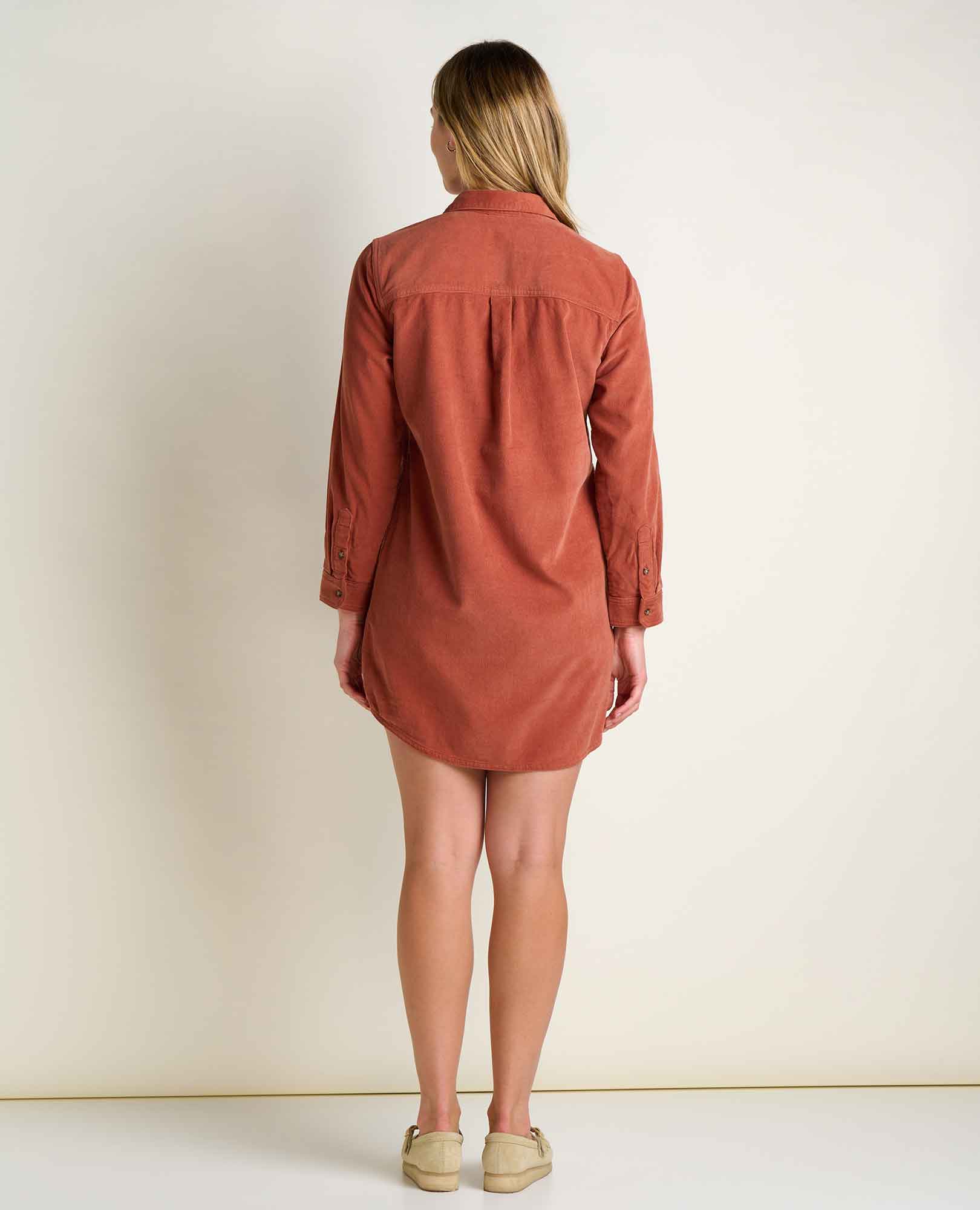 Scouter Corduroy Shirt Dress