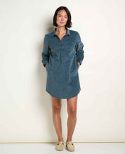 Scouter Corduroy Shirt Dress