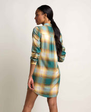 Re-Form Flannel Shirtdress