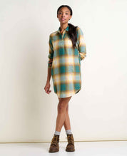 Re-Form Flannel Shirtdress