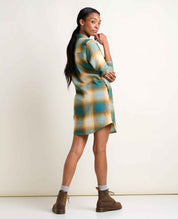 Re-Form Flannel Shirtdress