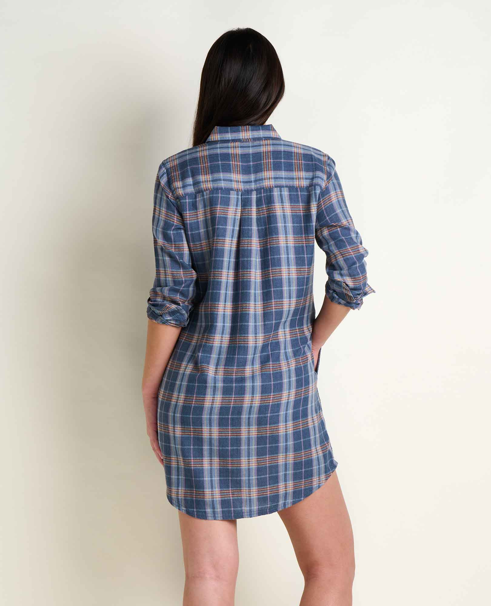 Re-Form Flannel Shirt Dress
