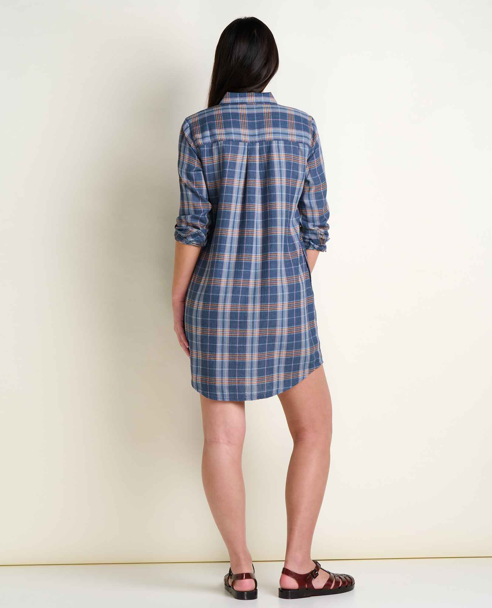 Re-Form Flannel Shirt Dress