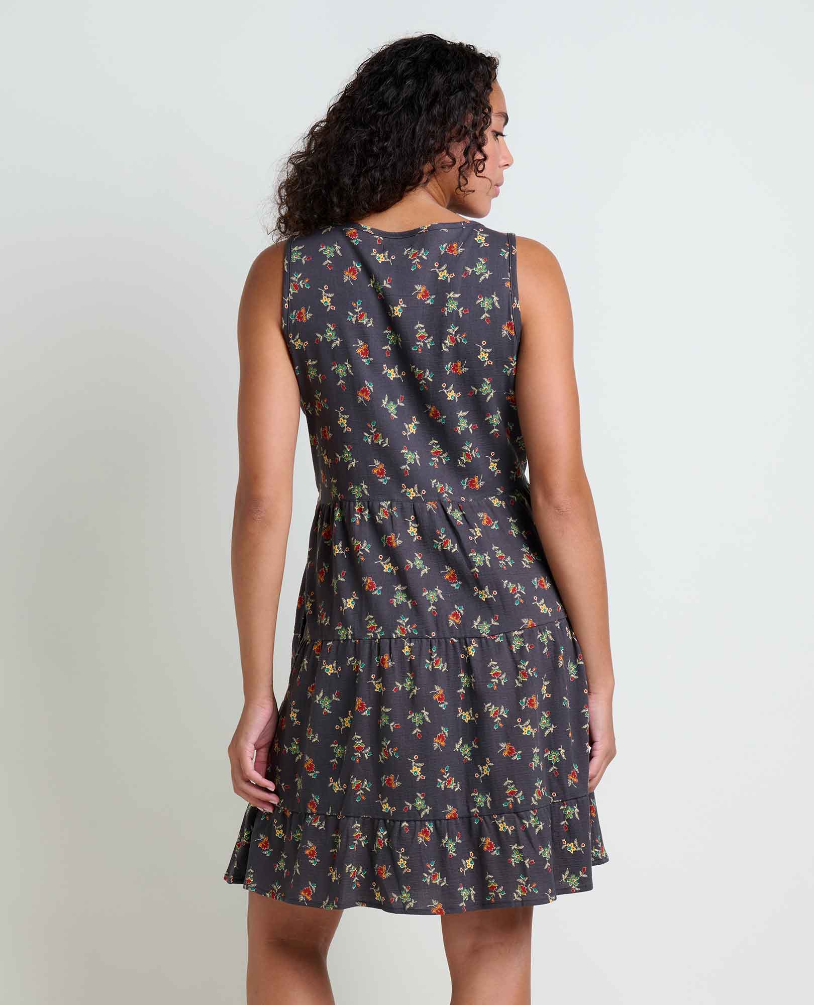manzana midi tank dress Toad&Co Manzana Tiered Sleeveless Dress