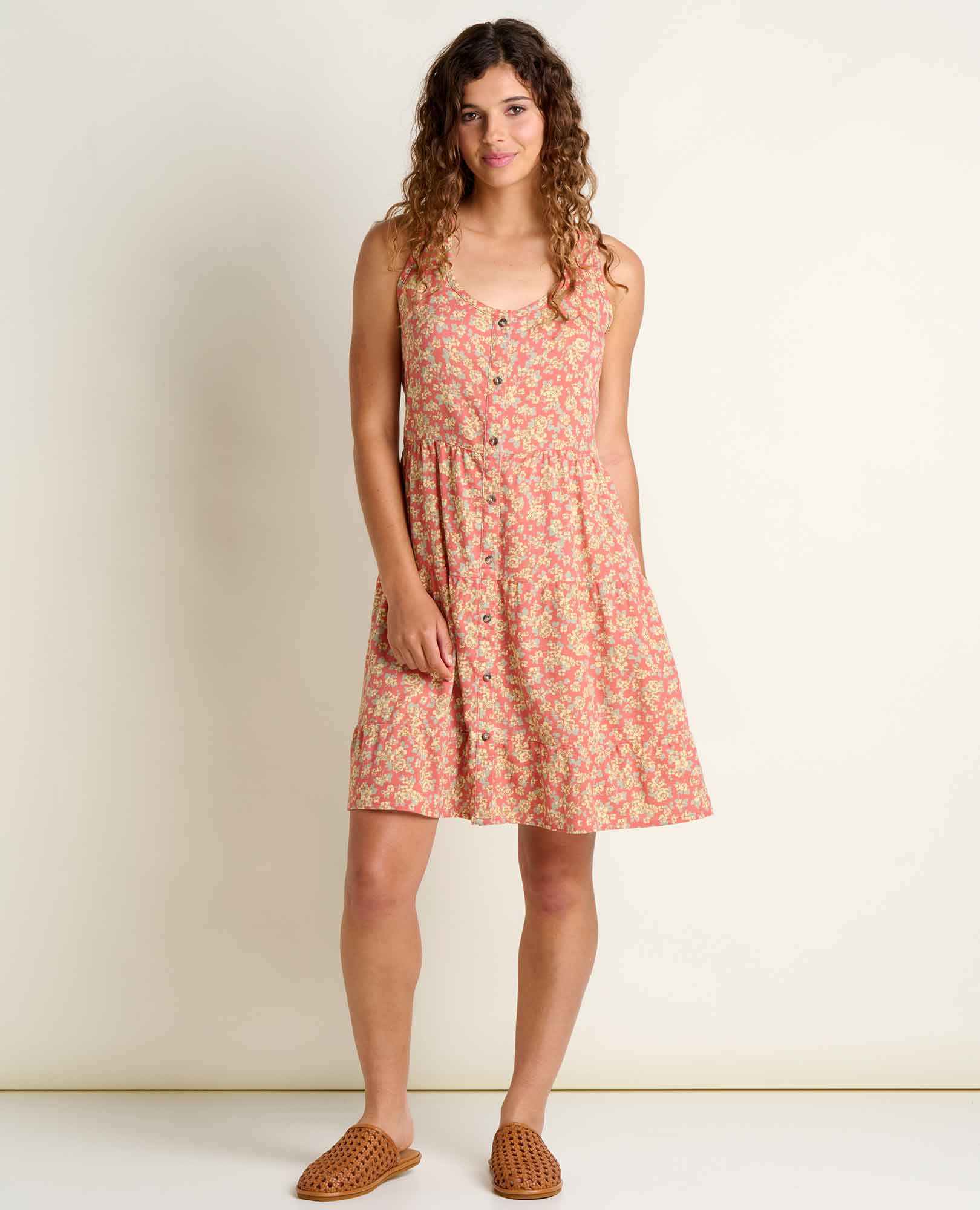 Manzana Tiered Tank Dress