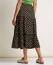 Marigold Tiered Midi Skirt