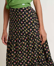 Marigold Tiered Midi Skirt