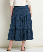 Marigold Tiered Midi Skirt