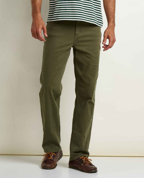 Men's Tamarack Straight Jean | Organic Cotton Stretch Straight