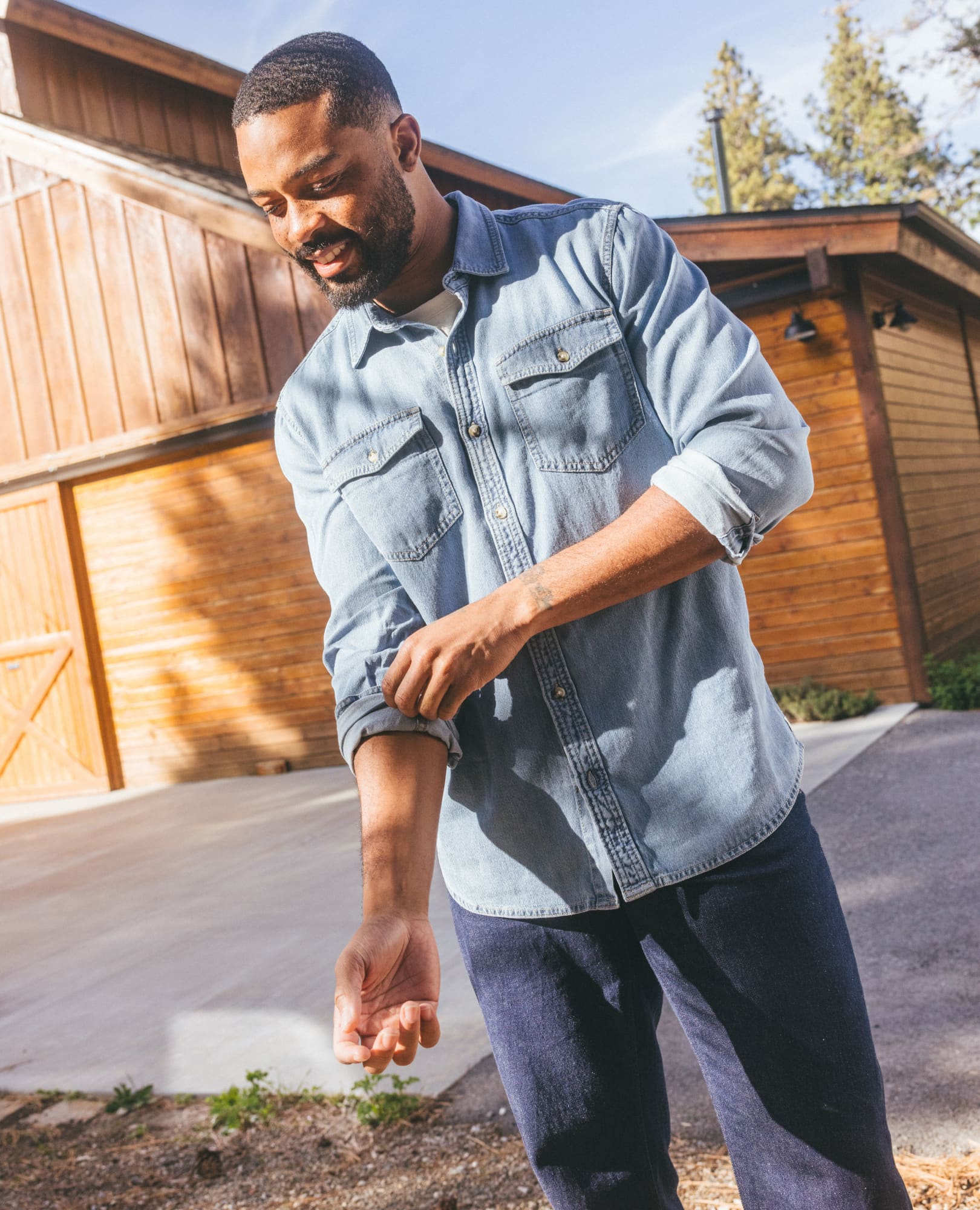Men's Piñon Soft Denim Shirt