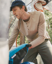 Re-Form Long Sleeve Henley Tee