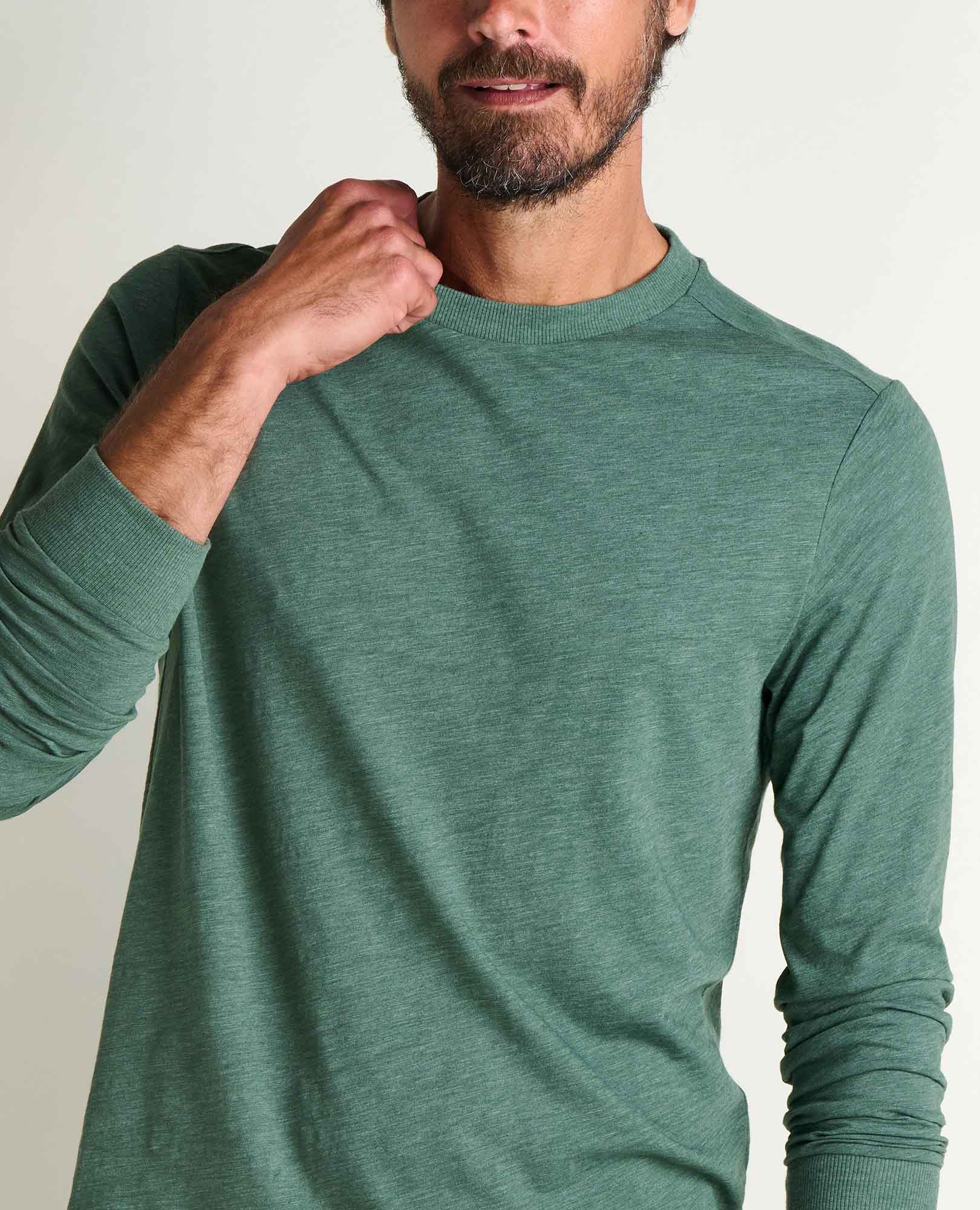 Men's Boundless Jersey Long Sleeve Crew
