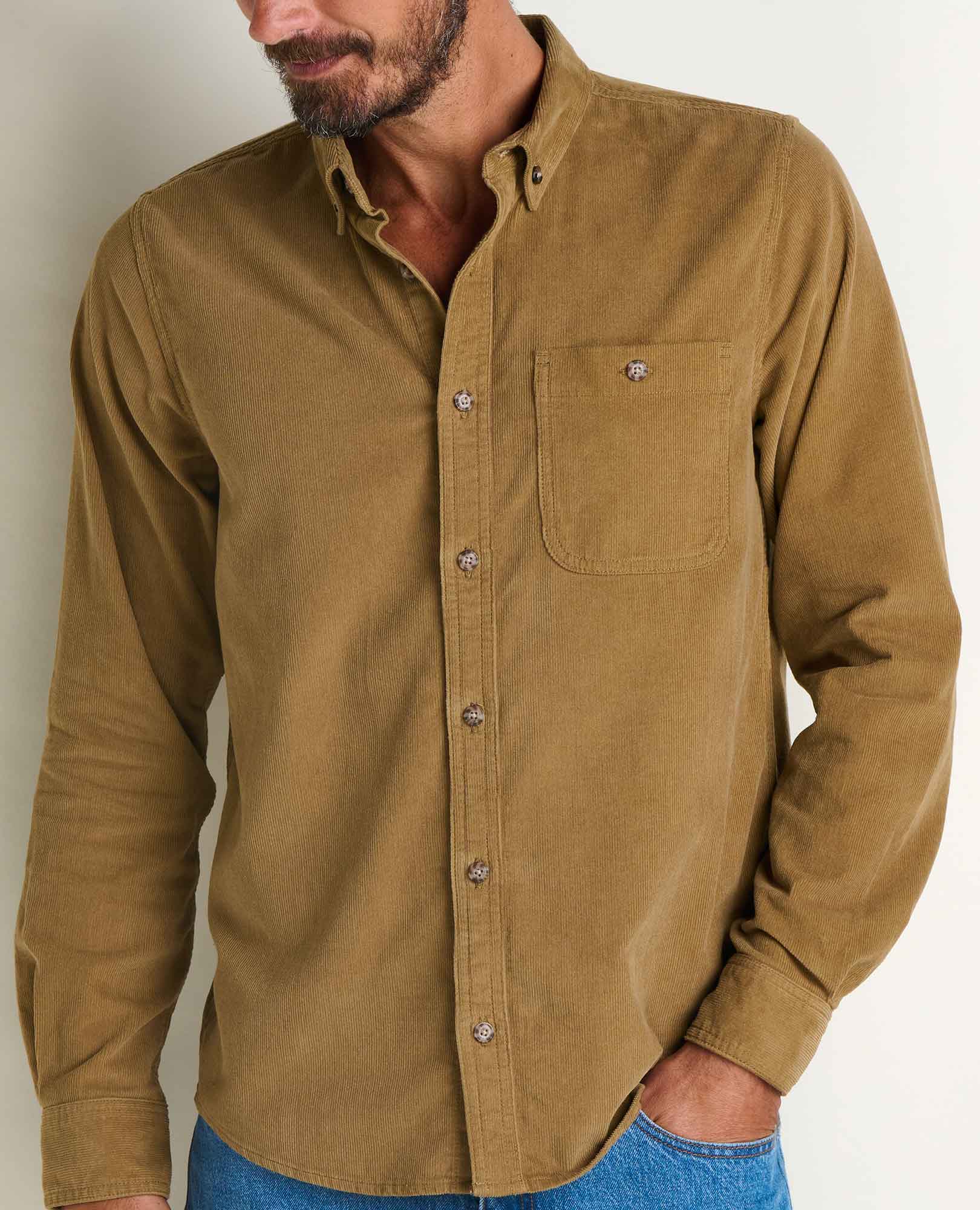Men's Scouter Corduroy Long Sleeve Shirt