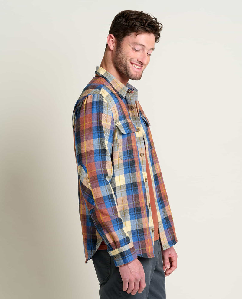 Men's Ranchero Long Sleeve Shirt | 100% Recycled Fiber Shirt by Toad&Co