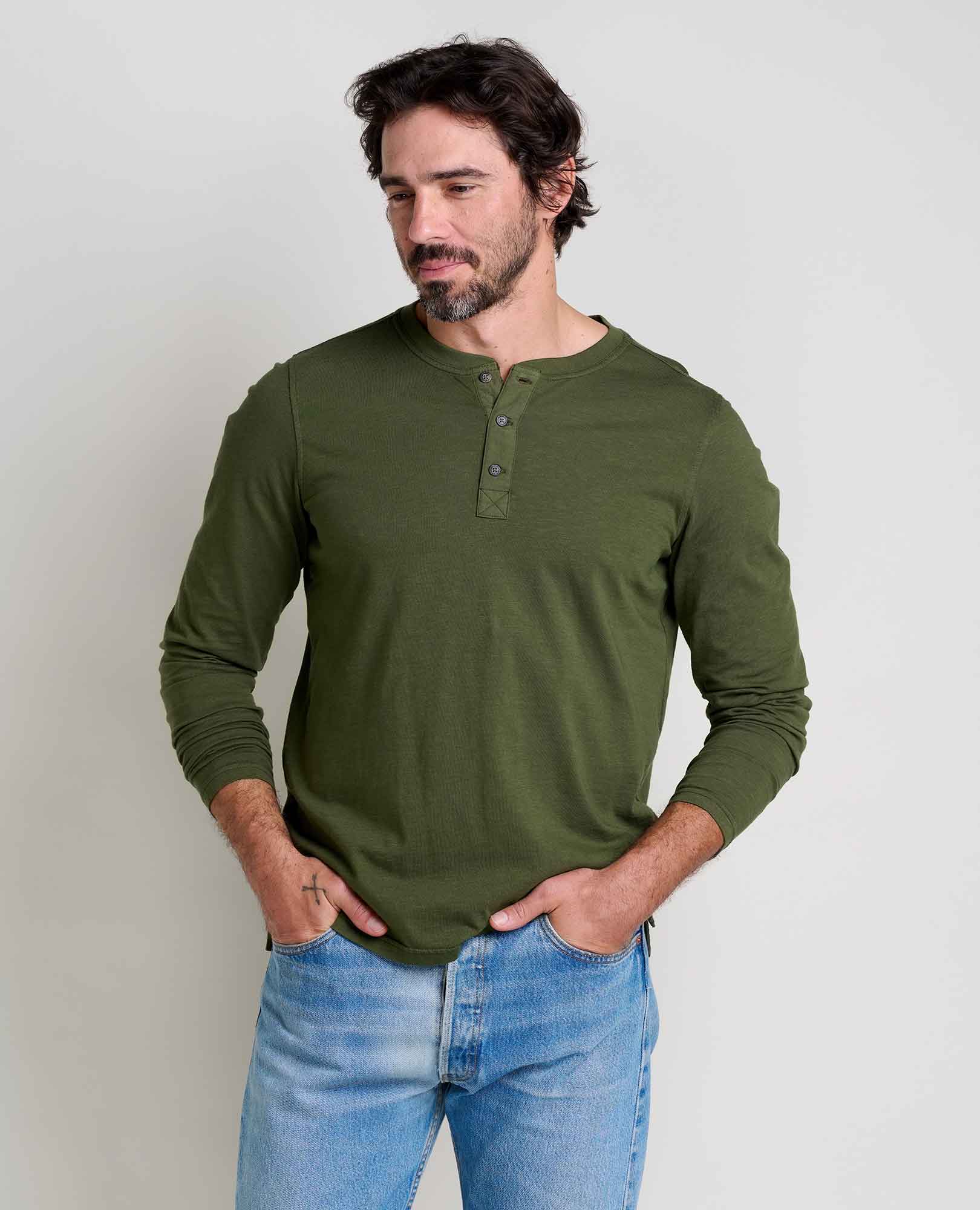 Primo Long Sleeve Henley