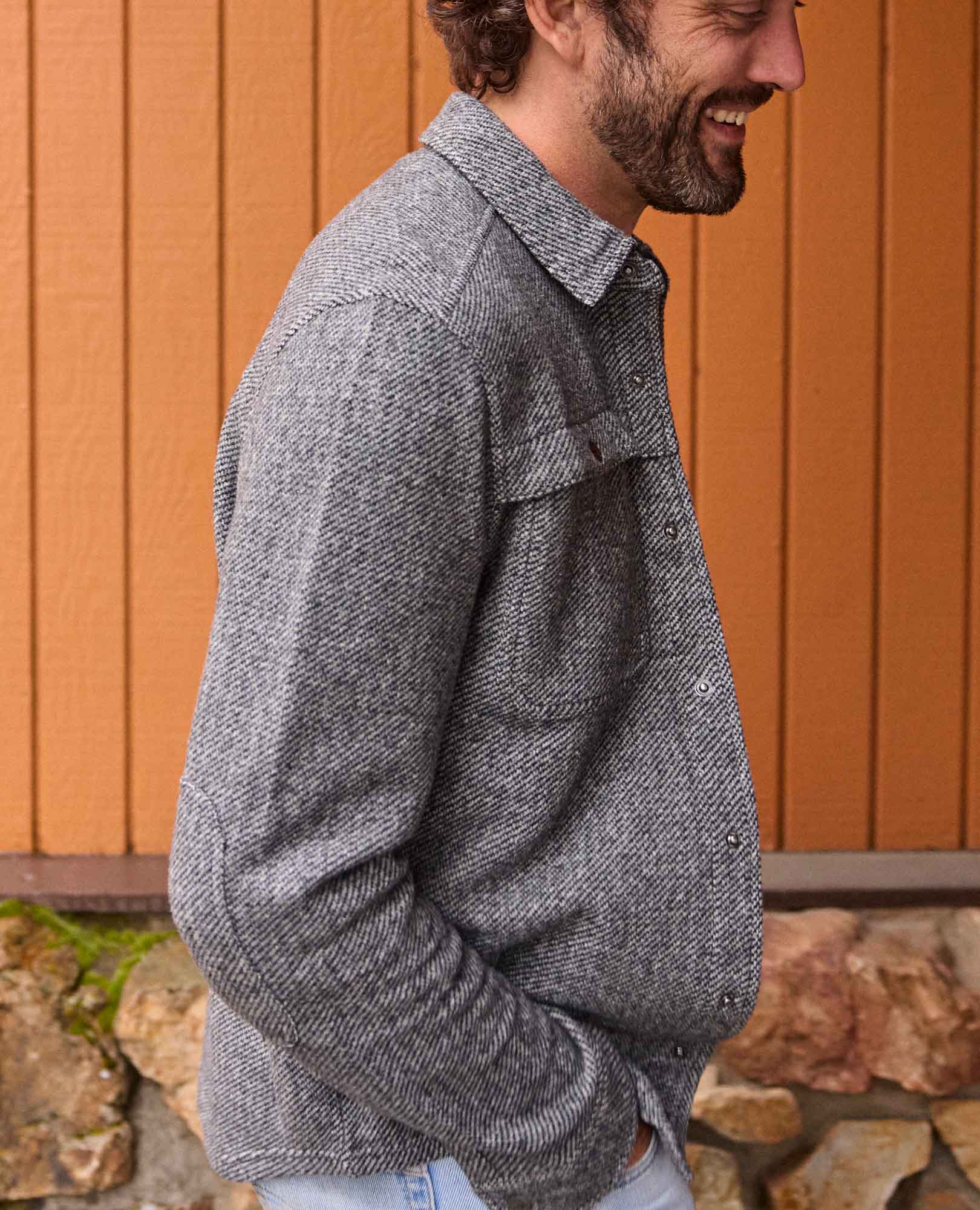 Men's Kennicott Shirt Jacket | Recycled Wool Blend by Toad&Co