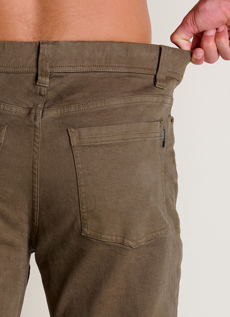 Proprietary FlexForm waistband