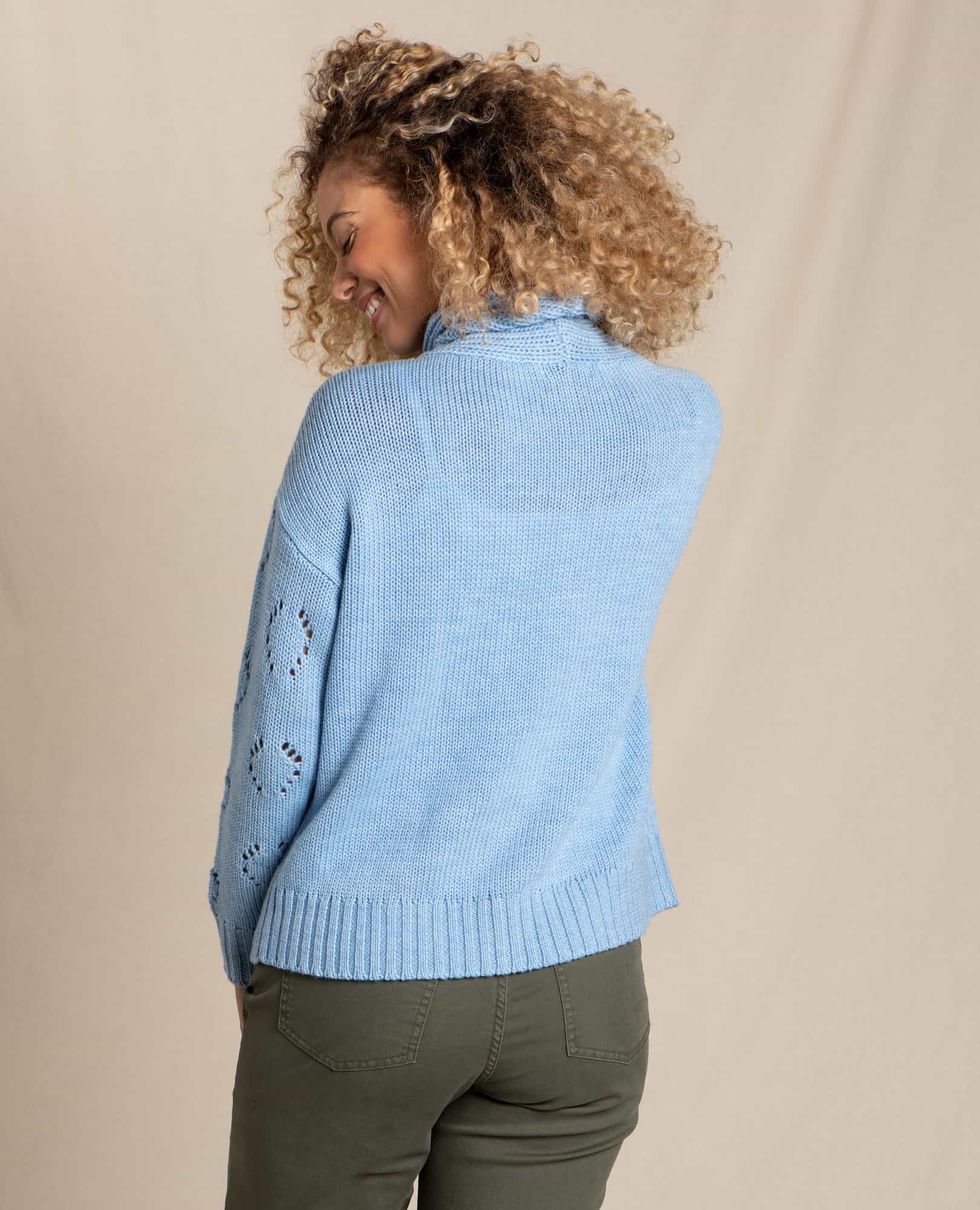 Tupelo II Cable Turtleneck Sweater | by Toad&Co